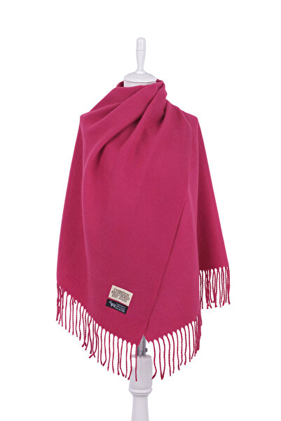 Bursa İpek Фуксия двустранен зимен шал
