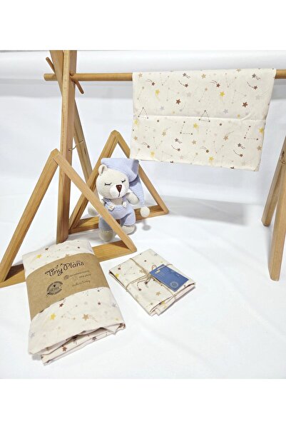 tiny plans Elastic Baby - Children's Bed Sheet - Pillowcase Set 90X160 cm