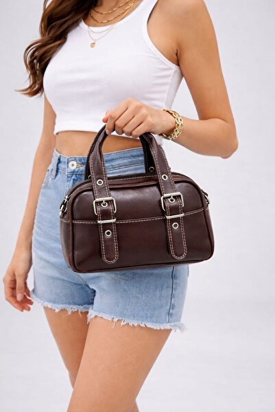 H&D COLLECTİON Adjustable Strap Soft Leather Very Stylish Women's Shoulder Ba...