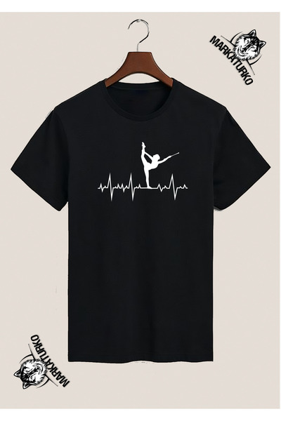 MarkaTurko Gymnastics Custom Design Printed T-Shirt