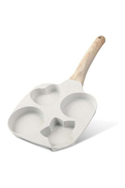 Arabest 4-Cup Nonstick Omelette Pan, PFOA Free, Suitable for Gas and Inductio...