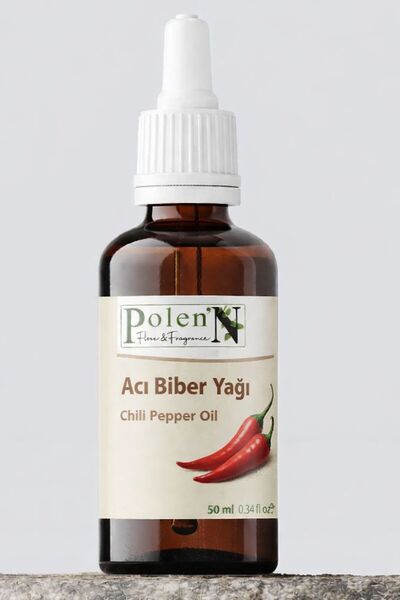 Acı Biber Yağı 50 ml Soğuk Sıkım