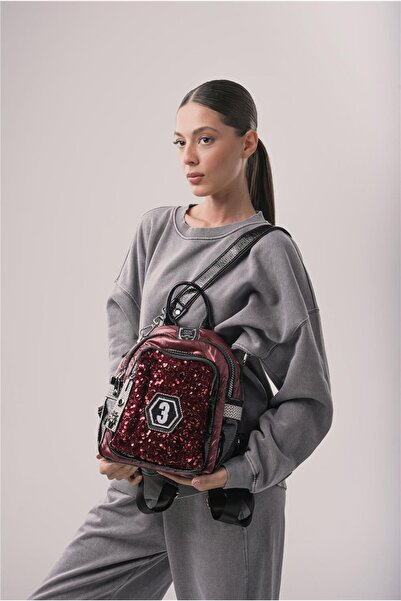 ÇÇS 18060 Kadın Omuz Ve Sırt Çantası