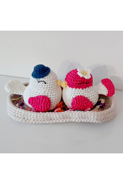 nildamigurumi Amigurumi Örgü Oyuncak Sevgili Kuşlar