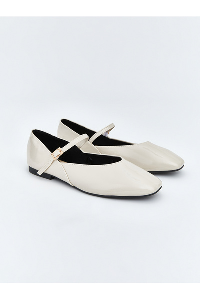 LC Waikiki Femei aspect de piele balerini