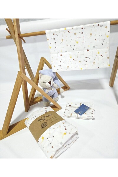 tiny plans Elastic Baby - Children's Bed Sheet - Pillowcase Set 90X190 cm