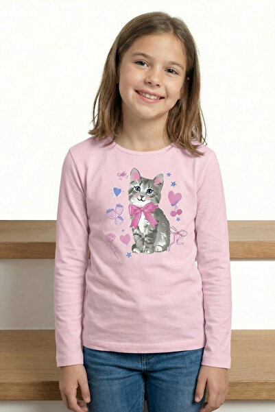 par lingerie pl Tricou cu mânecă lungă pentru fete, imprimat B14