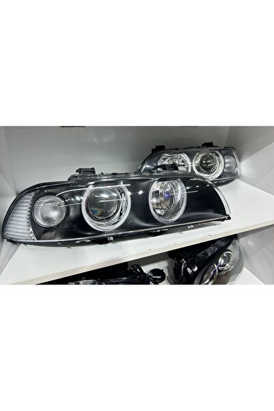 TİTANİKPARTS 5 SERİSİ E39 HELLA TİP ANGEL VE MERCEKLİ FAR TAKIMI KAMPANYALI S...