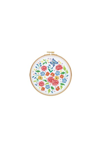 TUVA AHŞAP KASNAKLI KANAVİÇE KİTİ 18,5 CM CCS-11