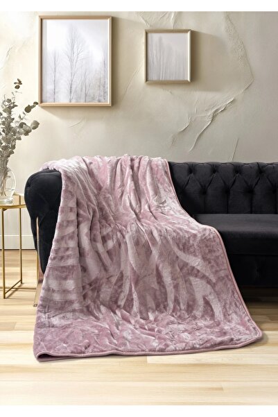 Talis Emboss Cottonbox Gul Kurusu blanket, 220x240