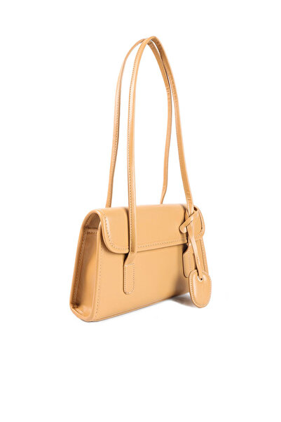 london Rag Women Basic Rectangular Mini Handbag in Beige