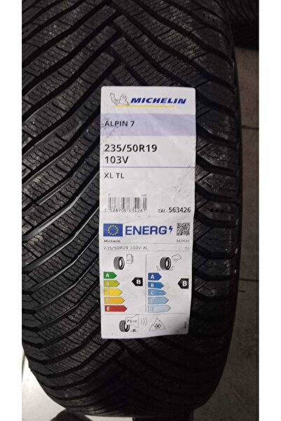 Michelin 235/50R19 103V XL TL ALPİN7 SUV LASTİĞİ 2025 ÜRETİM