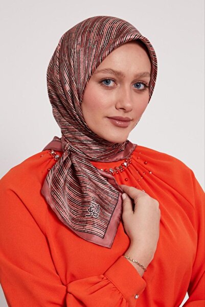 Levidor Geometric Stripes Sport Pattern Luminous Crystal Scarf