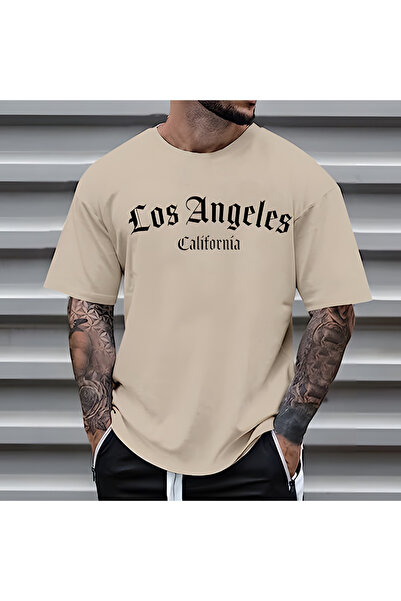 EFFRENATU Unisex T-Shirt με στάμπα KYazı – Στρογγυλή λαιμόκοψη, κοντό μανίκι,...