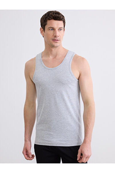 LC Waikiki Men's U-Neck Tank, Set of Three