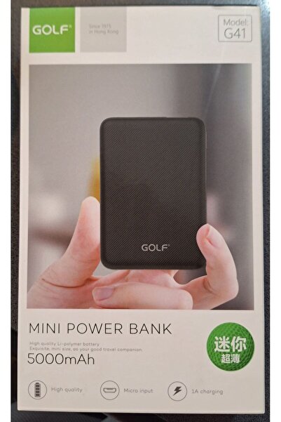Universal Golf Mini 5000 External Battery Black
