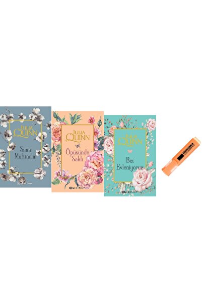 Epsilon Yayınevi Bridgerton Serisi Son 3 Kitap Set / Sana Muhtacım+Öpüşünde S...