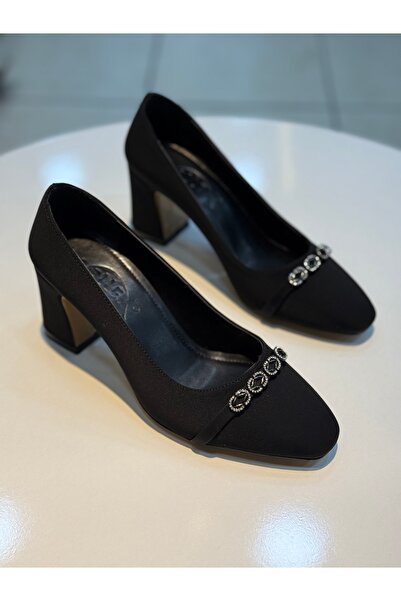 Alphus Vollex Women's Stylish Buckle Heeled Shoes