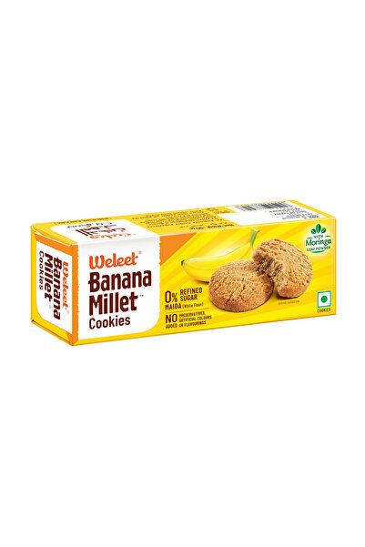 WELEET Millet Cookies-Banana Millet 90 g