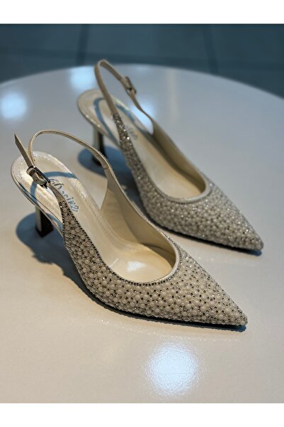 Alphus Desire Pearl Stylish Women's Heeled Shoes