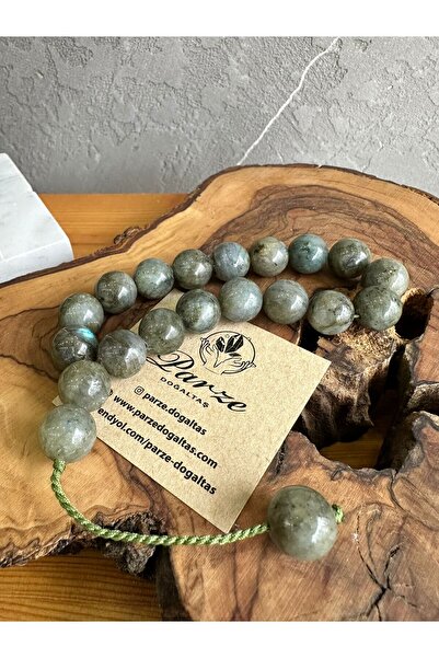 parze doğaltaş Labradorite Efe Tesbih 13 mm