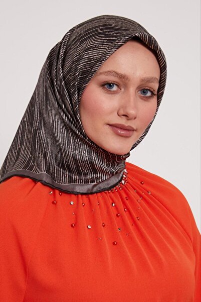 Levidor Geometric Stripes Sport Pattern Luminous Crystal Scarf