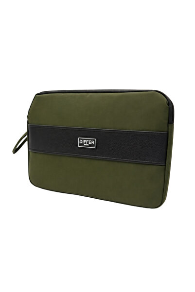 Differ Studio 13-14'' Inch Khaki Green Laptop/Macbook/Notebook/Document Case/Bag