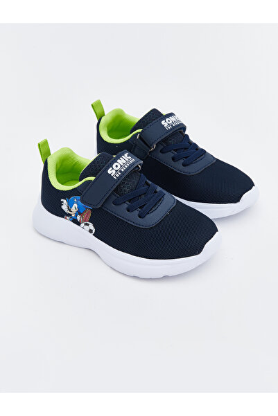 LC Waikiki أحذية رياضية للأطفال الرضع مطبوع عليها رسومات سونيك