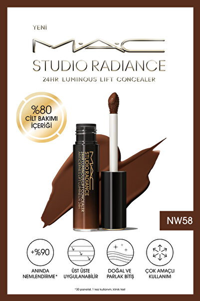 M.A.C Studio Radiance 24hr Luminous Lift Concealer - Cilt Bakım İçerikli Seru...