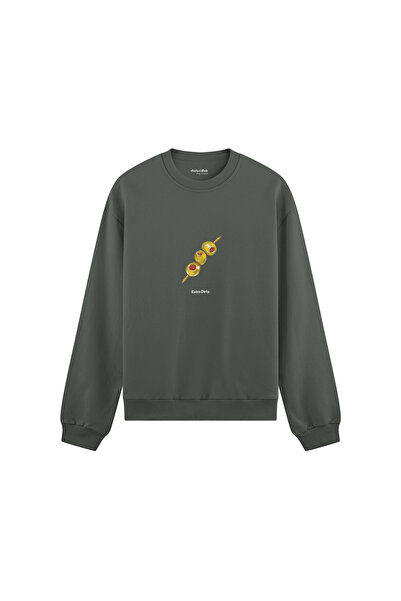 The Lucid Lab Extra Dirty Oversize Sweatshirt - Anthracite