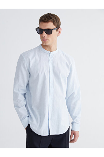 LC Waikiki Men's Regular Fit Linen Blend Shirt