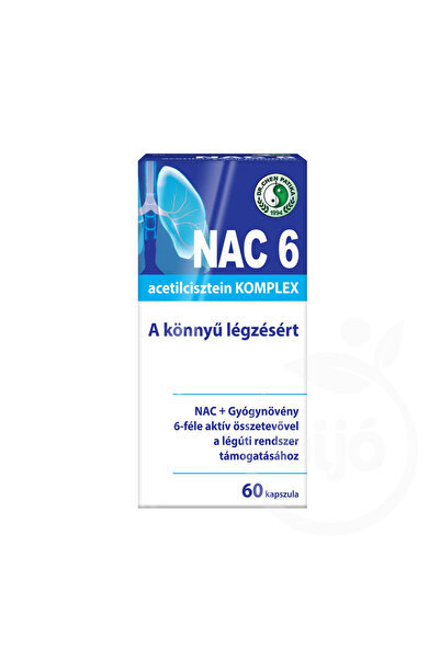 Chen Capsule pentru sanatatea respiratorie complex NAC 6 plante Dr 60 buc