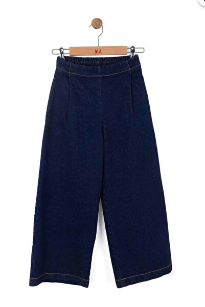 NK 51710 Κανονικό Παντελόνι για Κορίτσια Σκούρο Μπλε