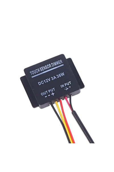 Genel Markalar 12V 3A Dokunmatik RGB Led Sürücü Dimmer Modül