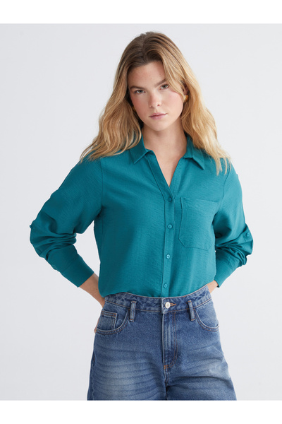 LC Waikiki Textured Women's Shirt