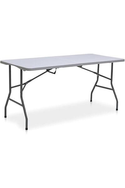 Afifa Furniture White Foldable Table