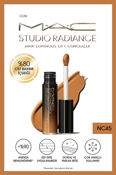 M.A.C Studio Radiance 24hr Luminous Lift Concealer - Cilt Bakım İçerikli Seru...