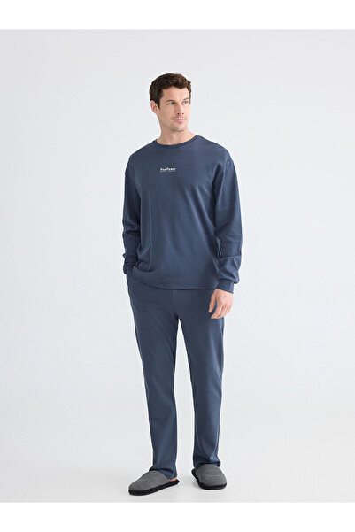 LC Waikiki Özmarka New Season Standard Fit Men's Printed Pajama Set