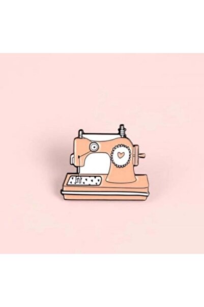 Cloud Pins sewing machine brooch