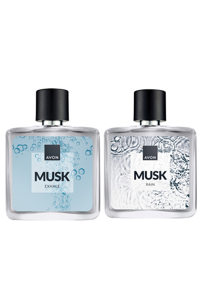 AVON Musk Rain ve Musk Exhale Erkek Parfüm Paketi