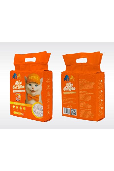 PetFix Tofu Mixed Cat Litter – Original | Unscented, Fast Clumping, Dust-Free, Natural & Eco-Friendly | S