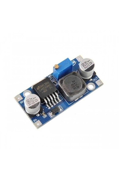 Genel Markalar Mini Ayarlanabilir 3A Voltaj Regülatör Kartı - LM2596-ADJ
