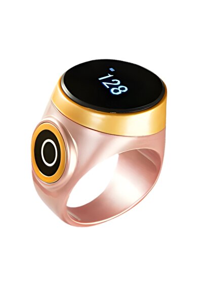 Generic Smart prayer beads ring with OLED screen, Type-C charging, waterproof...