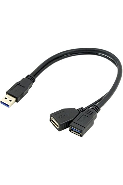 The Bros كابل تمديد بيانات وطاقة إضافي من نوع CY USB 3.0 ذكر إلى منفذي USB أن...