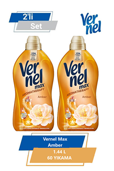 Vernel Max Amber 1.44l 60 Yıkama 2'li Set