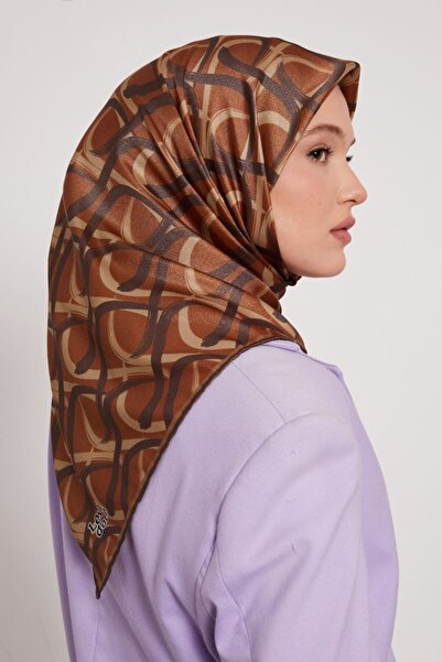 Levidor Geometric Stripe Striped Sports Pattern Sparkling Crystal Scarf