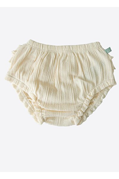 kitikate Organic Jaclin Ruffle Panties Natural