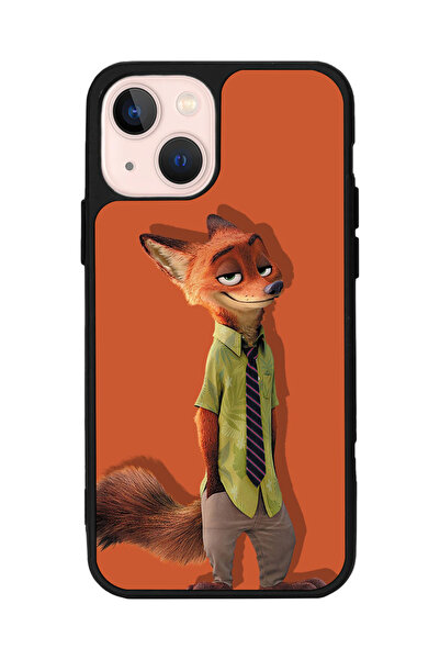 BGAKSESUAR iPhone 13/14 Uyumlu Zootropolis Tasarımlı Glossy Premium Kılıf
