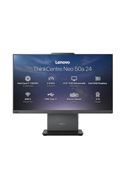 LENOVO ThinkCentre Neo 50A G5 Intel Core i7-13620H 16GB 1TB SSD 23.8" Touch F...