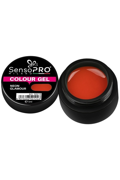 SensoPRO Milano Neon Glamour Colored UV Gel 5ml,